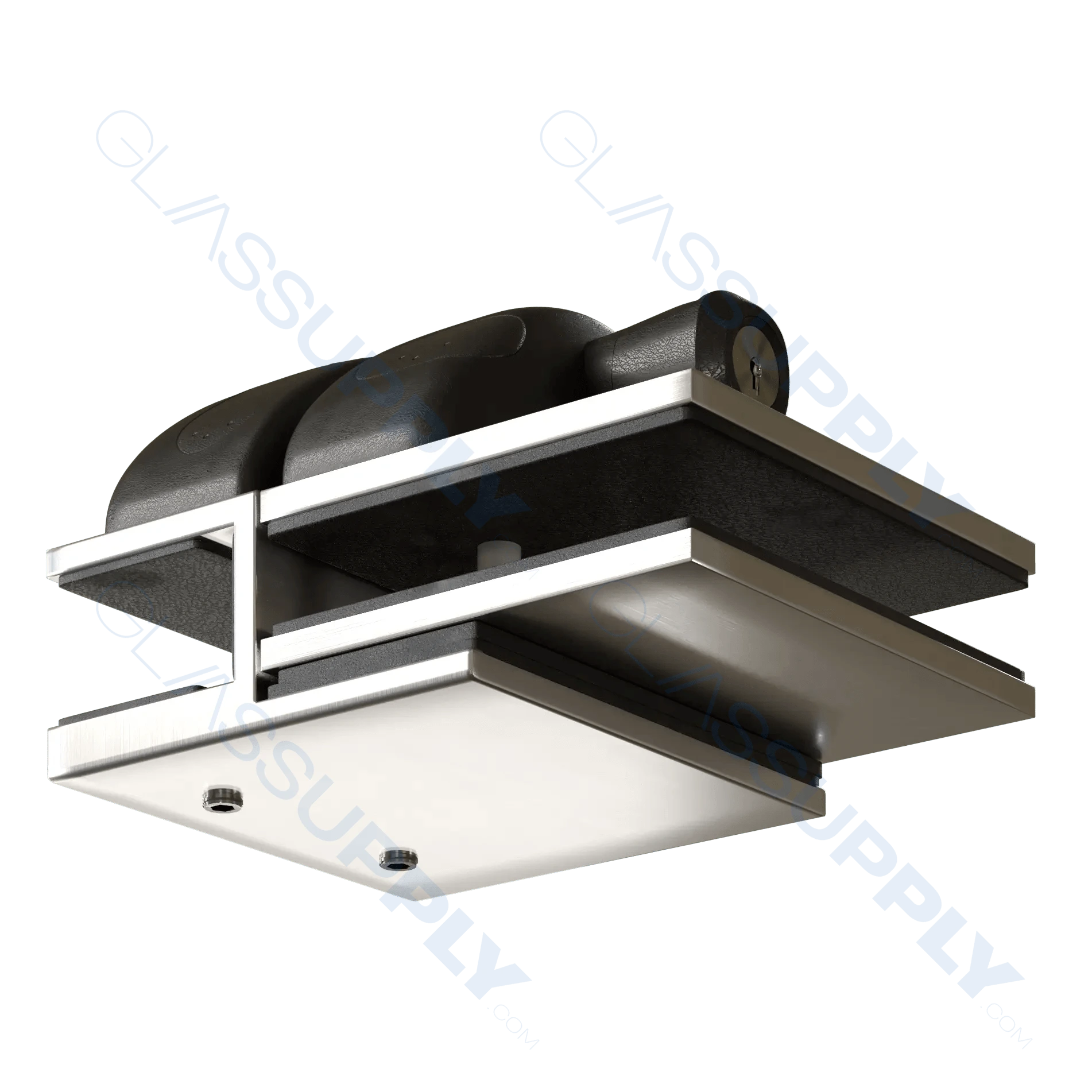 180° Glass to Glass Latch for Frameless Glass Railing