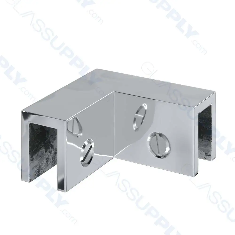 90° Sleeve Over Glass Clamp