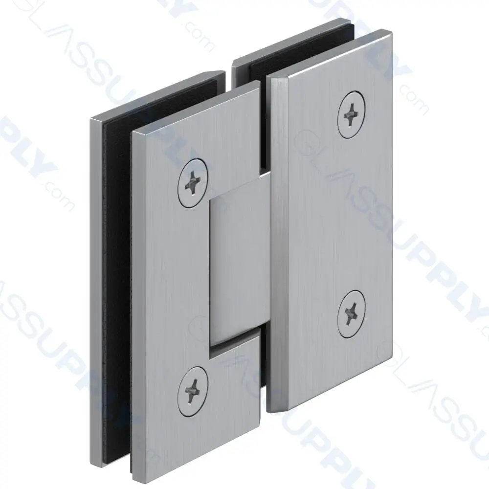 GS 180° Glass to Glass Square Hinge