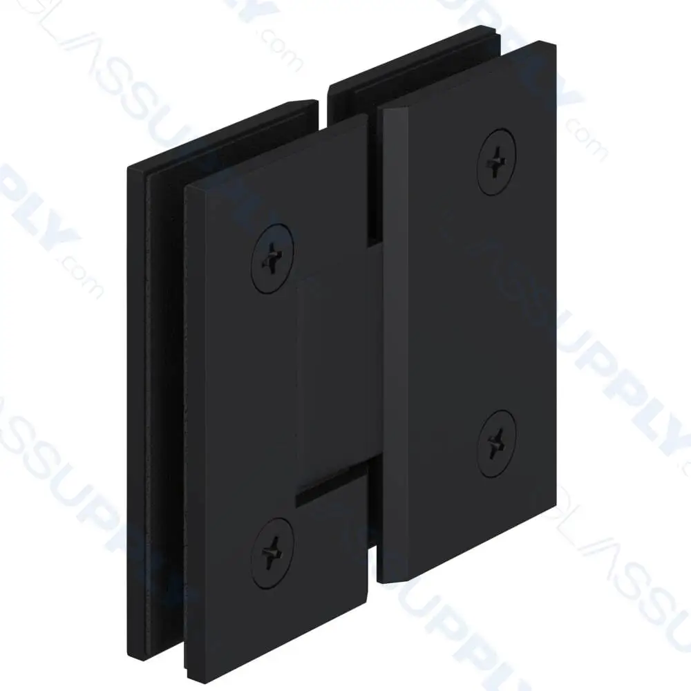 GS 180° Glass to Glass Square Hinge