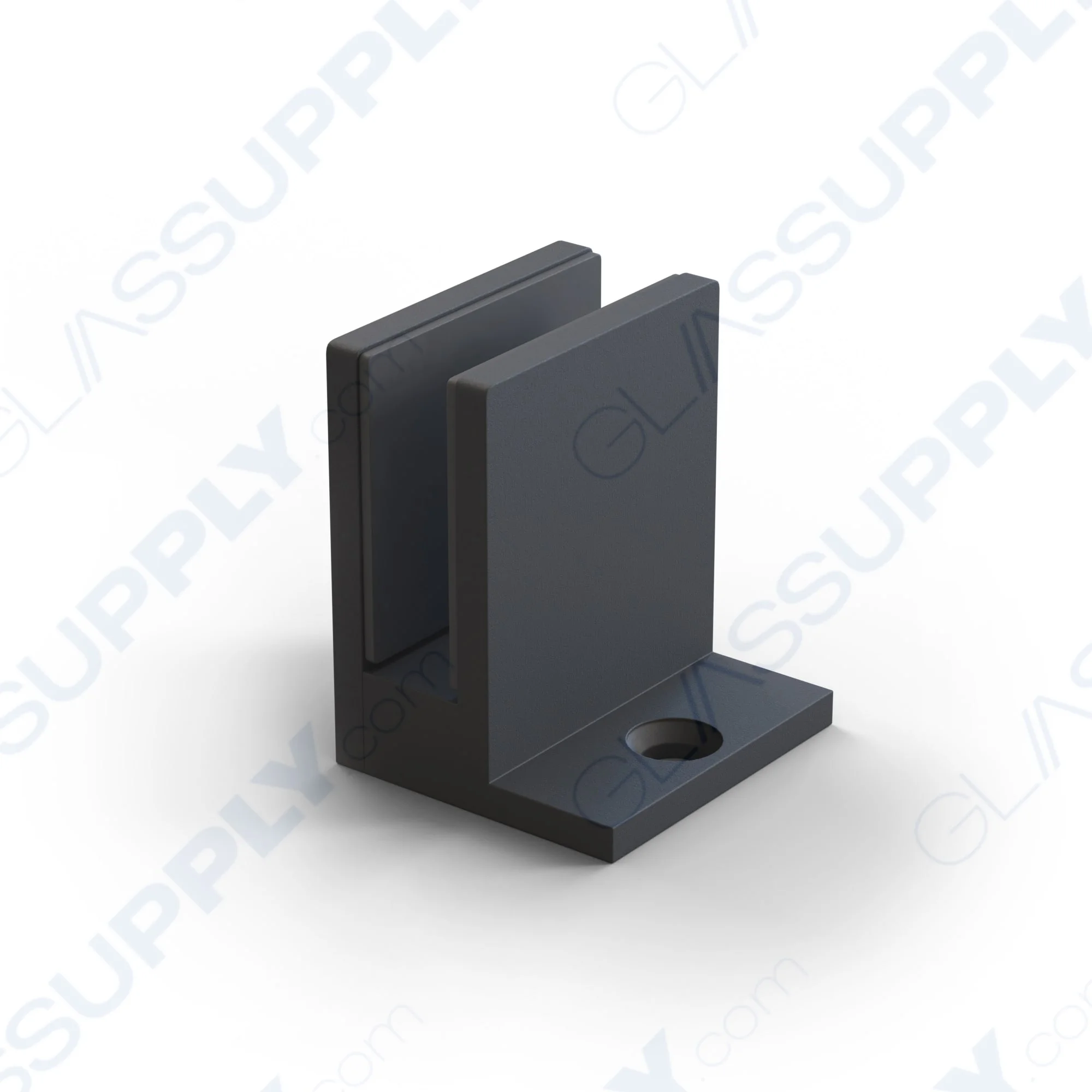 L shaped Glass to Wall Clamp