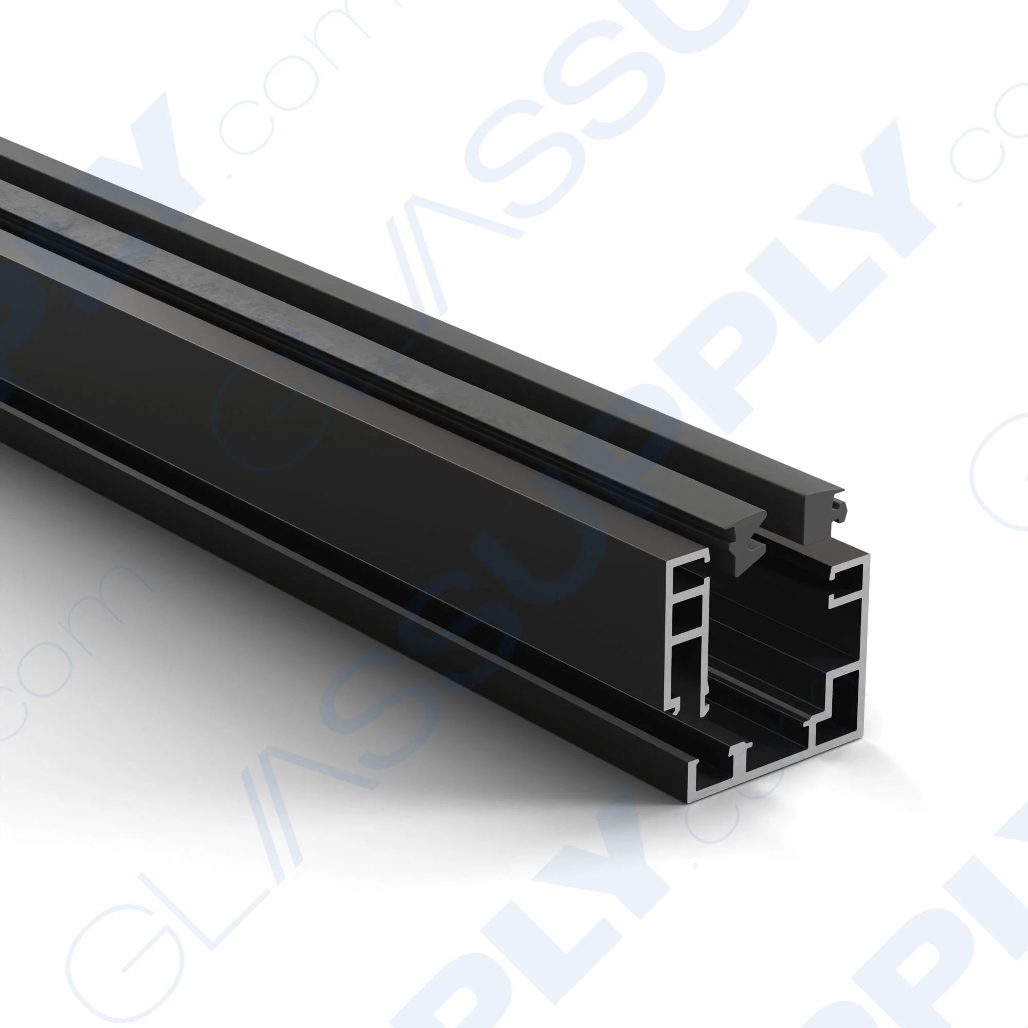 Office Partition U-Channel 2 Parts Snap Kit