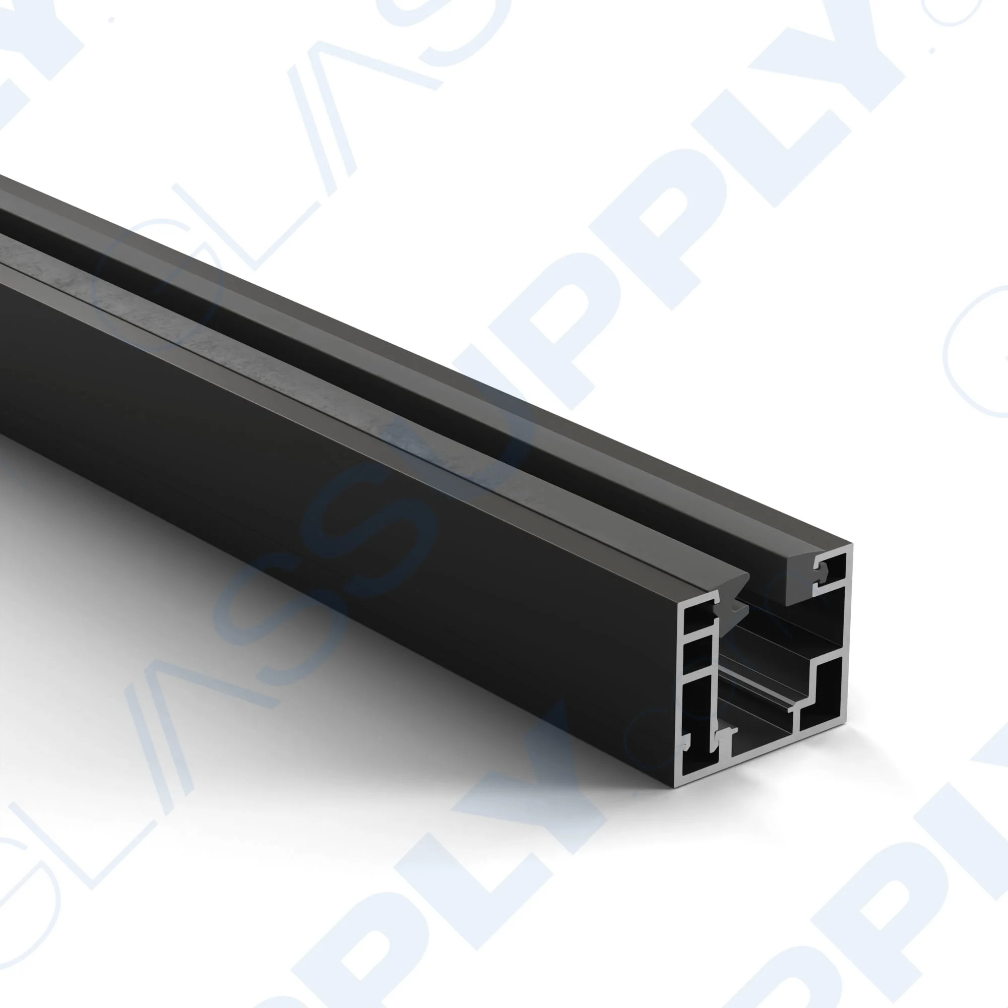 Office Partition U-Channel 2 Parts Snap Kit