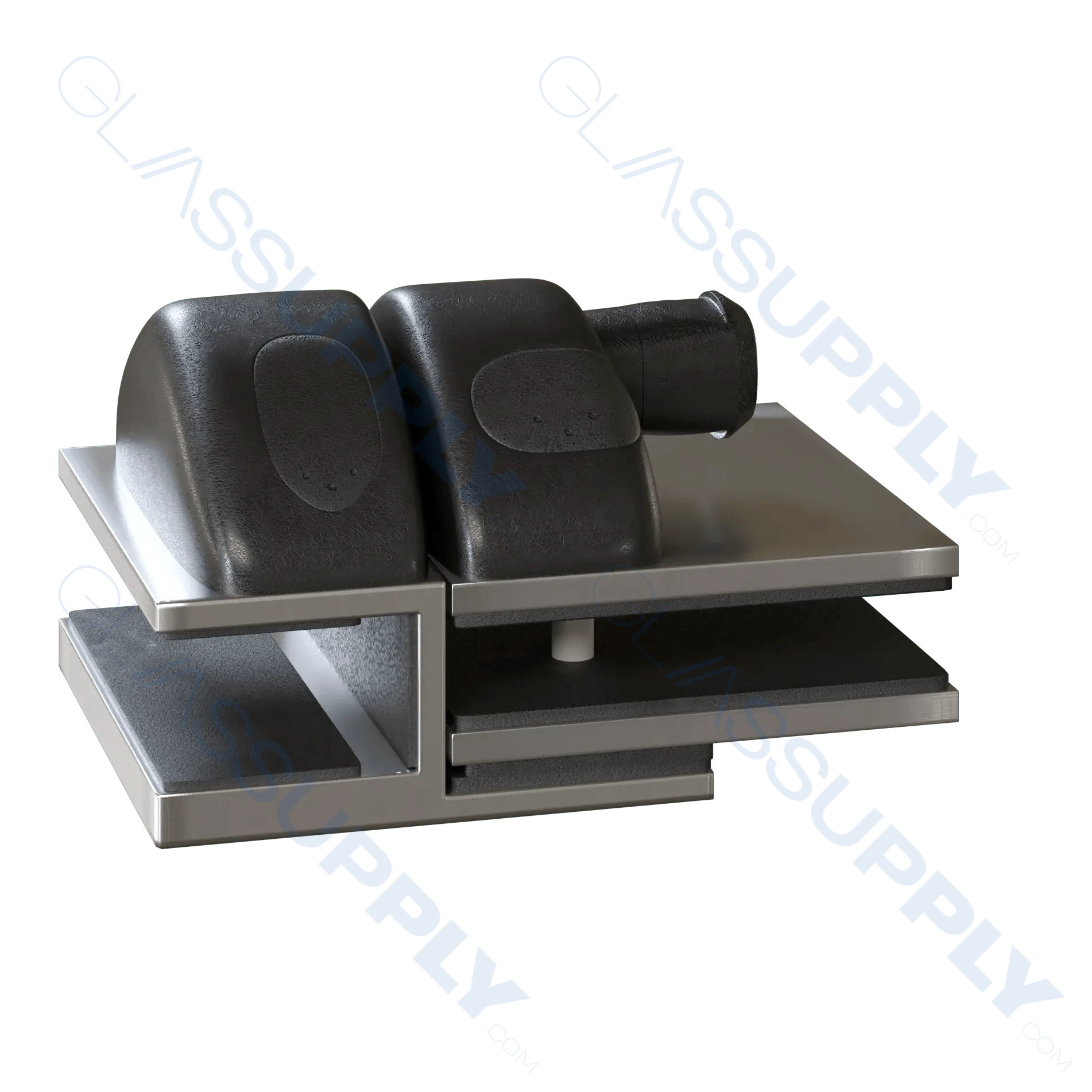 180° Glass to Glass Latch for Frameless Glass Railing