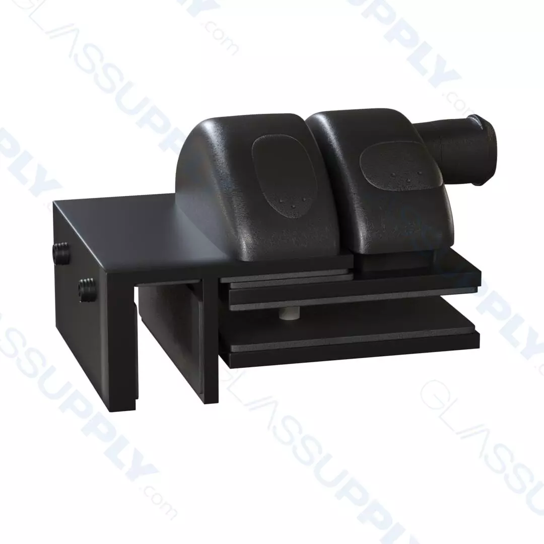 90°Glass to Glass Latch Inside Opening for Frameless Glass Railing