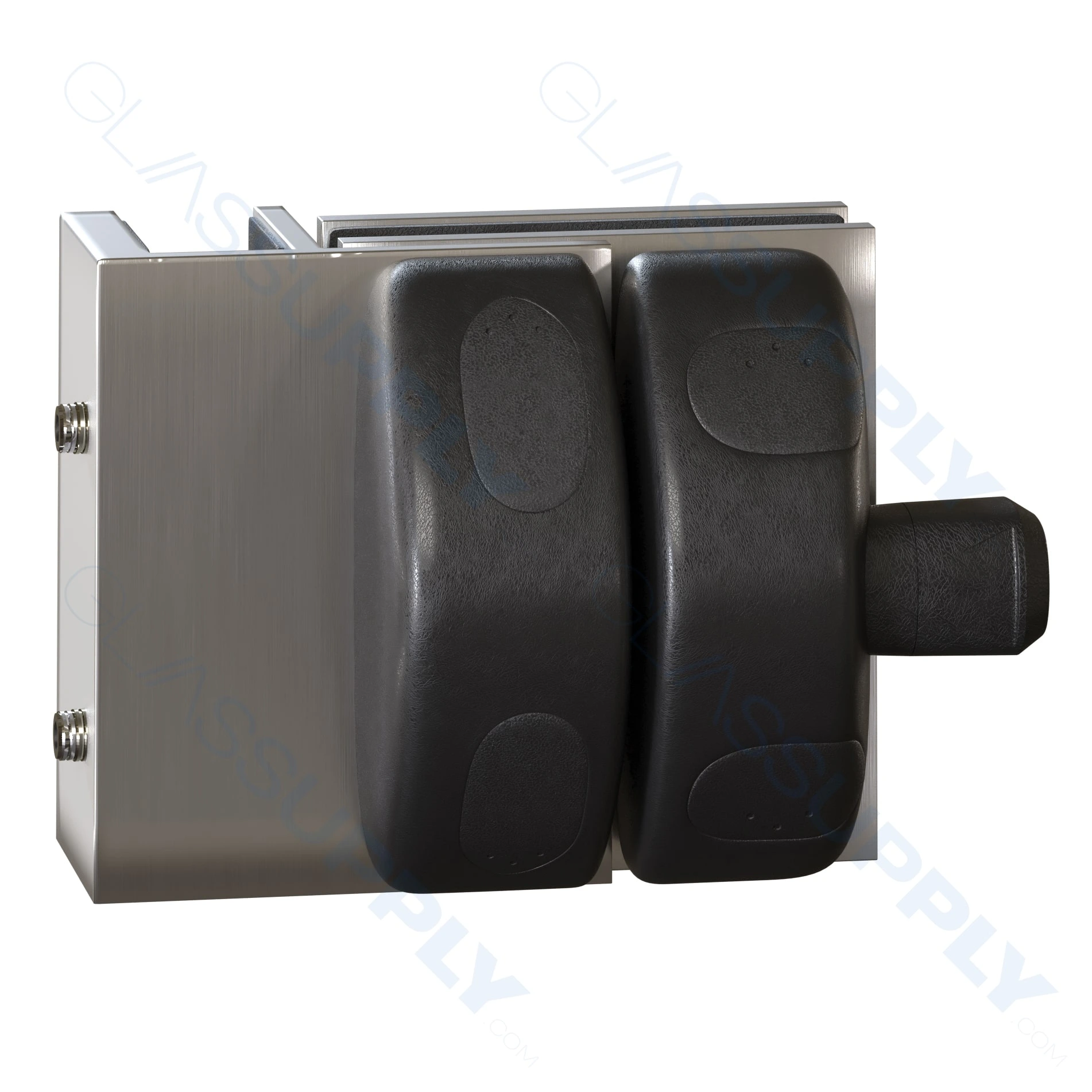 90°Glass to Glass Latch Inside Opening for Frameless Glass Railing