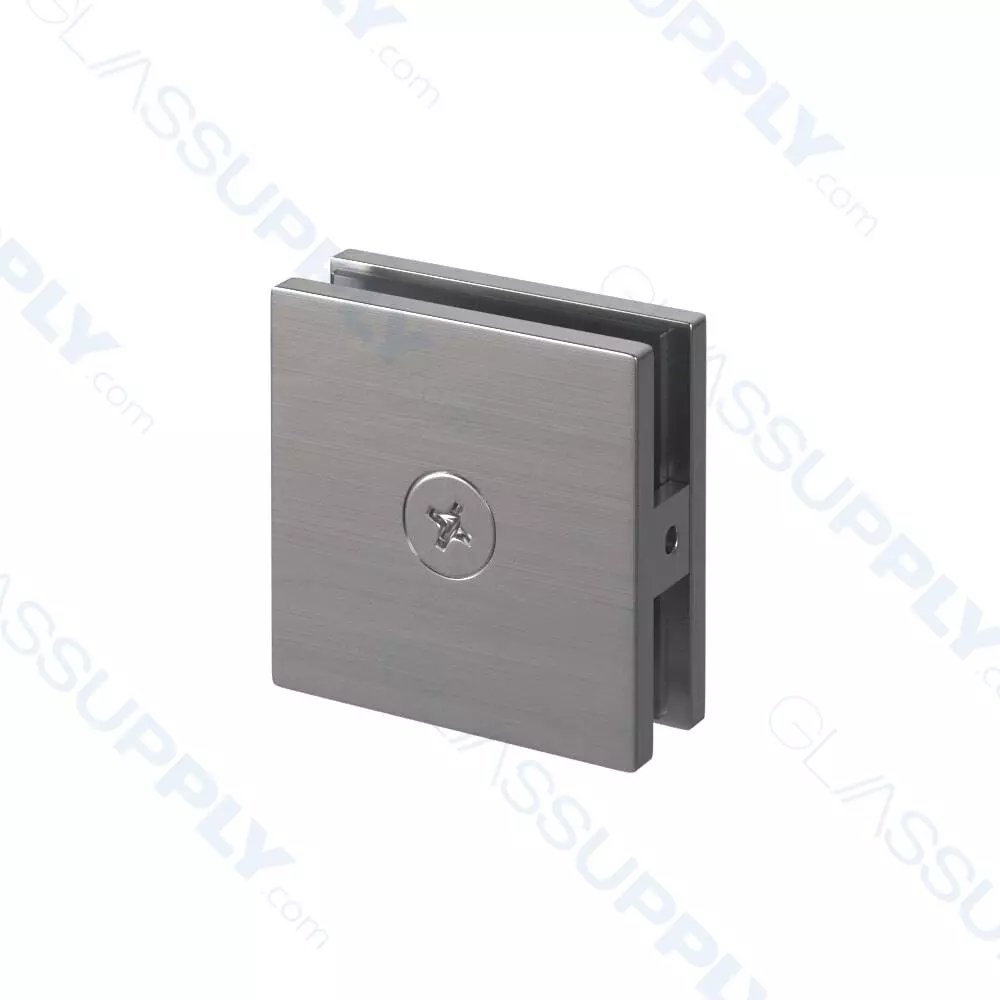 Square Glass to Wall Clamp