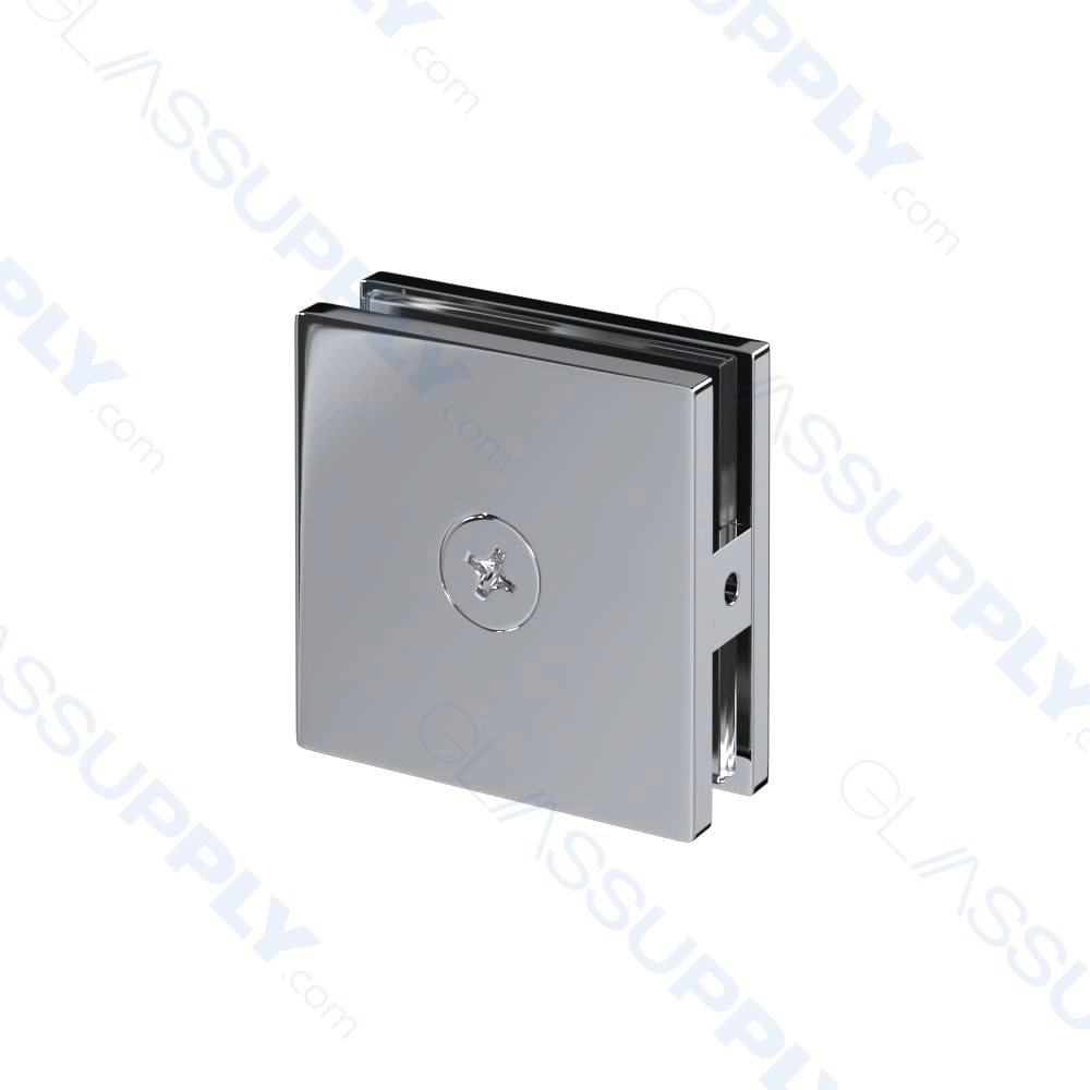 Square Glass to Wall Clamp