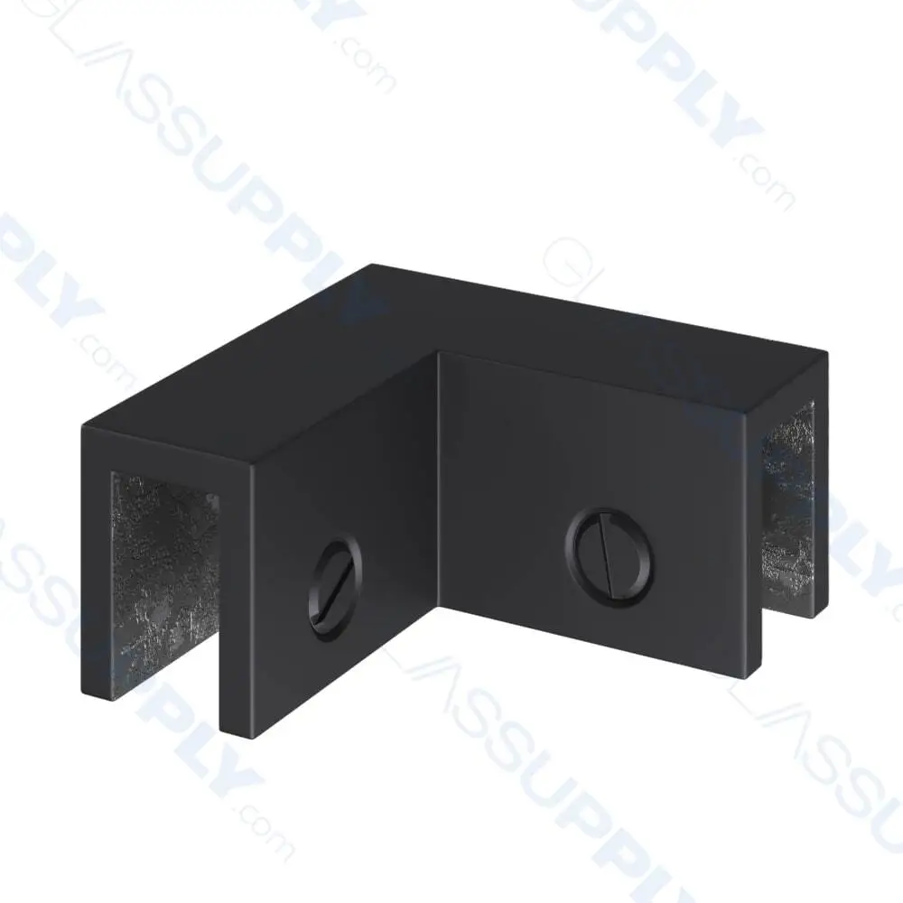 90° Sleeve Over Glass Clamp