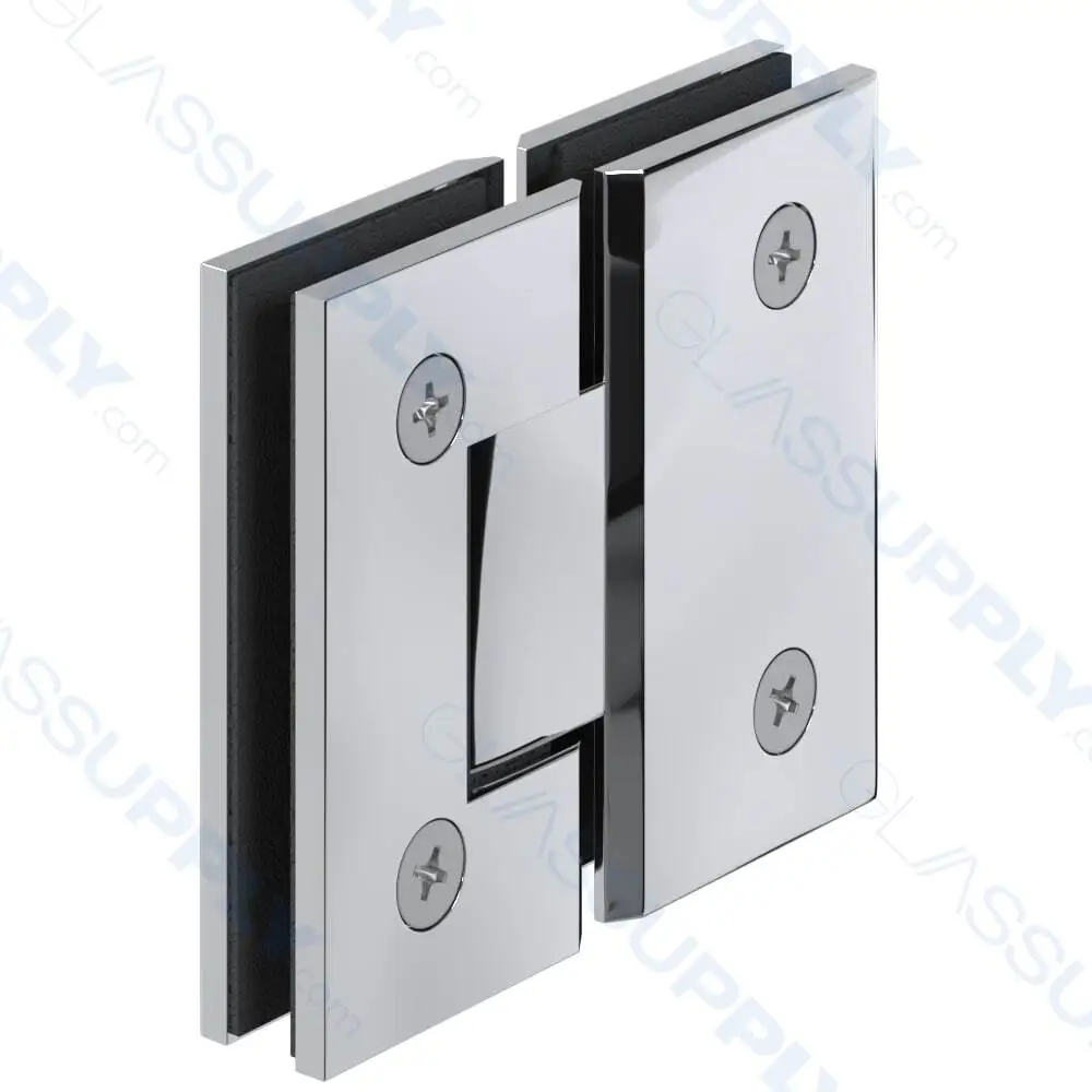 GS 180° Glass to Glass Square Hinge