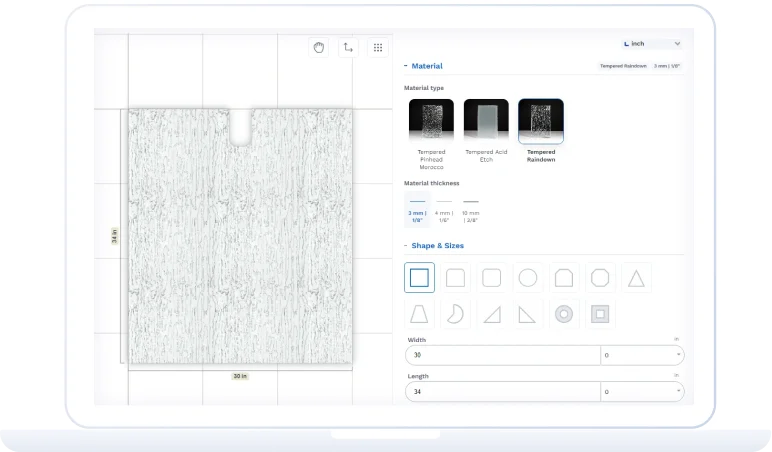 Cut-to-size Configurator