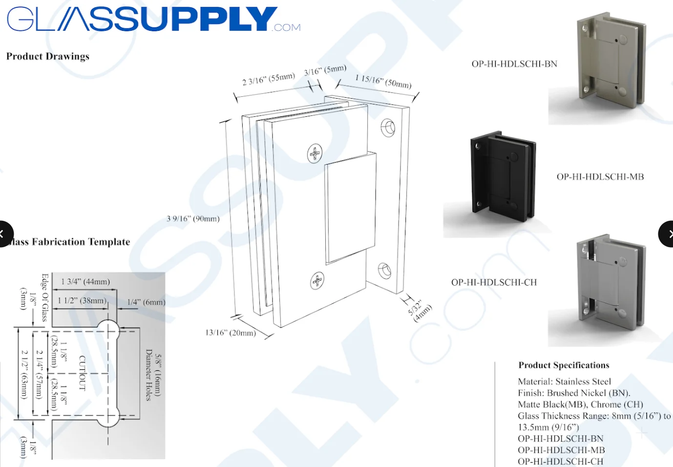 Hydraulic self closing Hinge